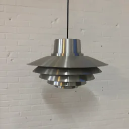Svend Middelboe Verona brushed aluminium pendant light