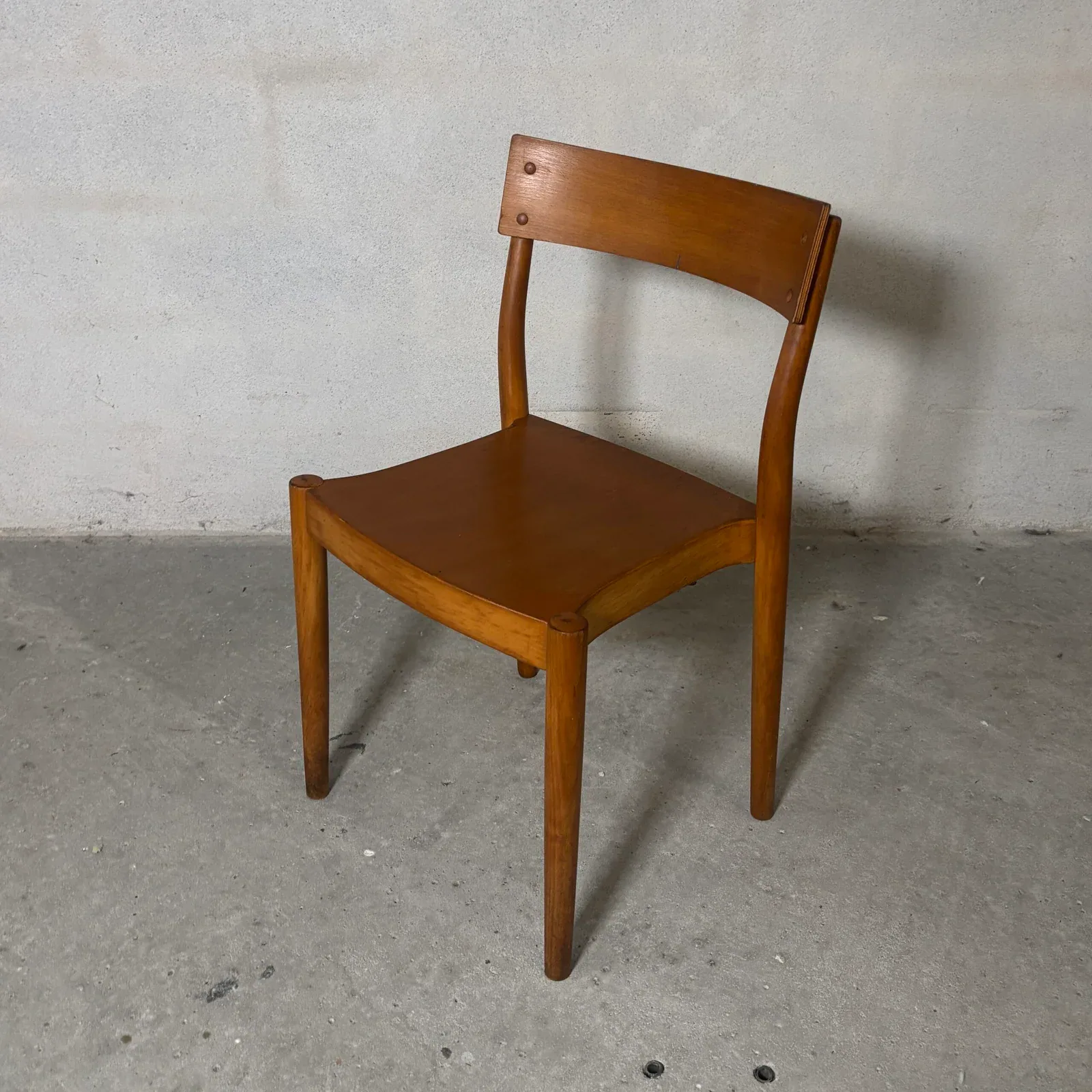 “Portex” Stackable Dining Chairs — Peter Hvidt & Orla Mølgaard-Nielsen, 1945