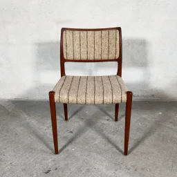 Set of Four Model 80 Dining Chairs by Niels O. Møller