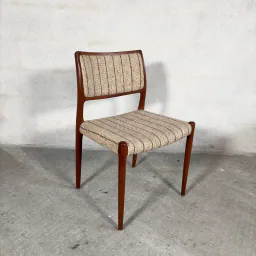 Set of Four Model 80 Dining Chairs by Niels O. Møller