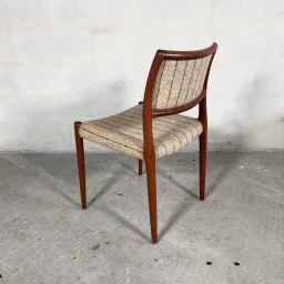Set of Four Model 80 Dining Chairs by Niels O. Møller