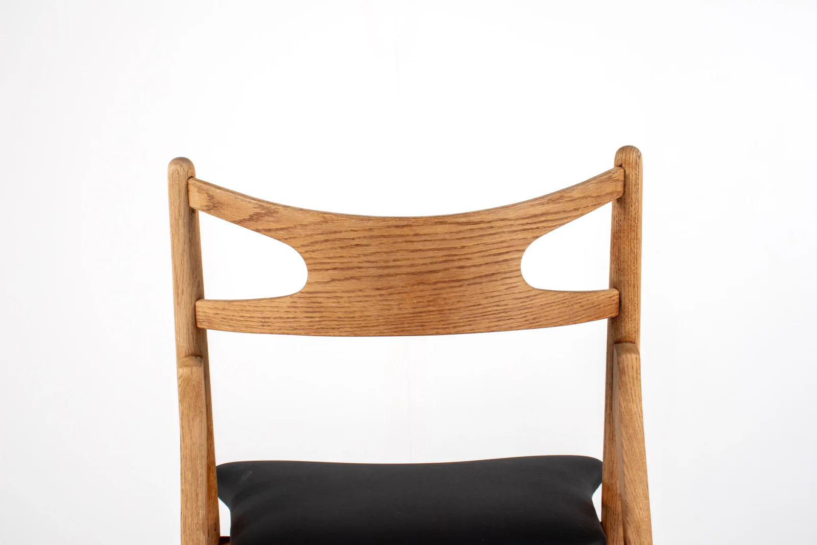 Set of Five CH29 “Sawbuck” Dining Chairs by Hans J. Wegner for Carl Hansen & Søn, 1950s