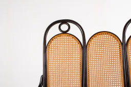 Thonet Model 207 Bentwood Bench with Cane, 1980s