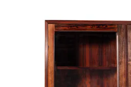Mid-Century Danish Rosewood Display Cabinet with Glass Doors, 1960s