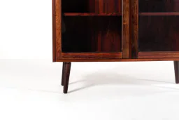 Mid-Century Danish Rosewood Display Cabinet with Glass Doors, 1960s