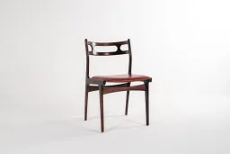 Set of Four Johannes Andersen Model 138 Dining Chairs in Rosewood