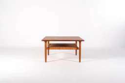 Danish Mid-Century Square Teak Coffee Table by Kurt Østervig for Jason Møbler, 1960s