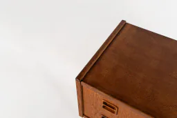 1960s Danish Oak Sideboard with Four Drawers