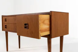 1960s Danish Oak Sideboard with Four Drawers