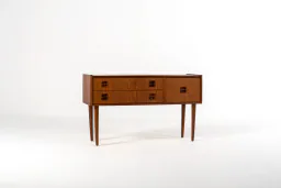 1960s Danish Oak Sideboard with Four Drawers