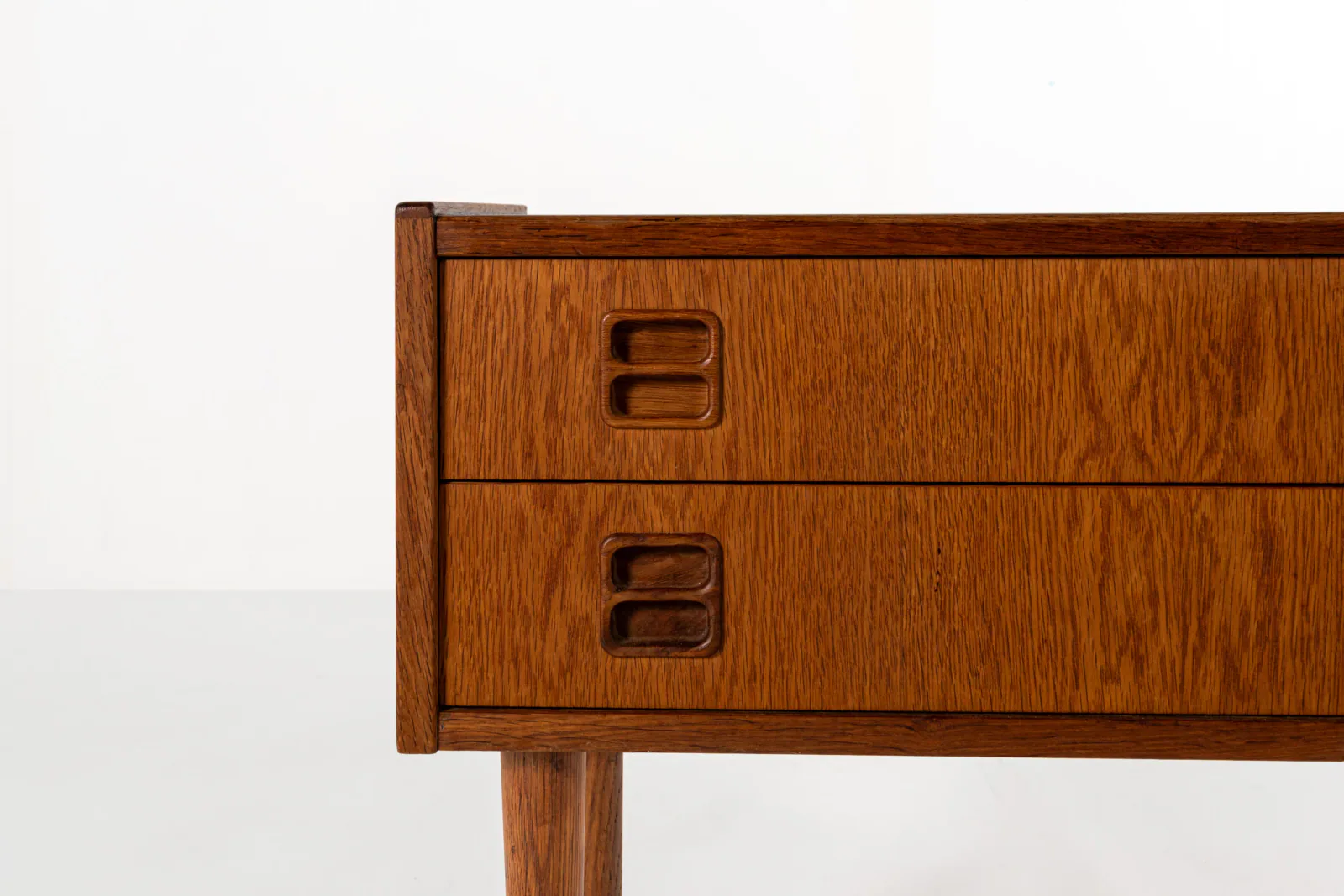 1960s Danish Oak Sideboard with Four Drawers