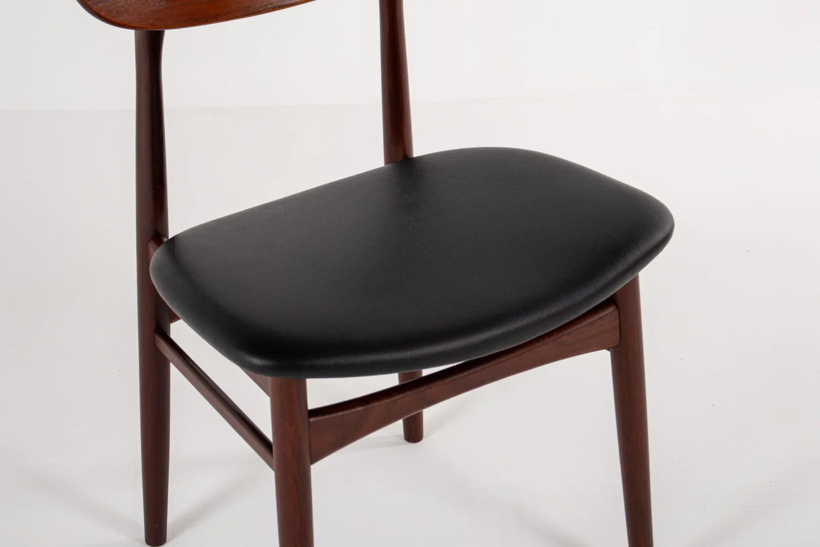 Danish Mid-Century Modern Teak Dining Chairs, Set of 4, 1960s
