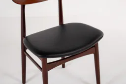 Danish Mid-Century Modern Teak Dining Chairs, Set of 4, 1960s