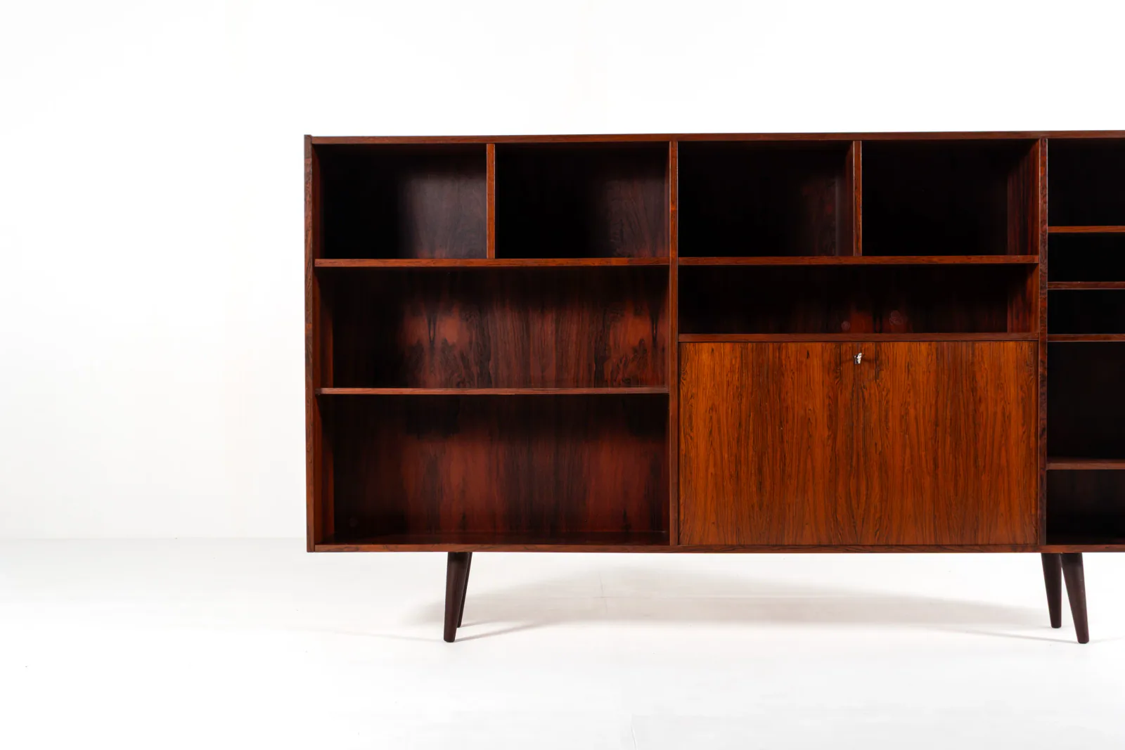 Mid-Century Danish Rosewood Bookcase by Farso Møbelfabrik, 1960s
