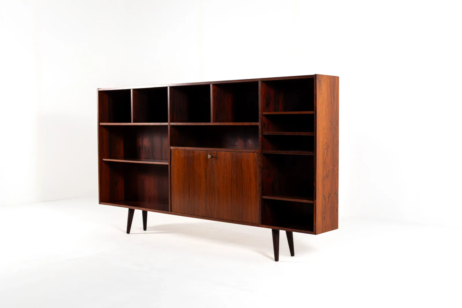 Mid-Century Danish Rosewood Bookcase by Farso Møbelfabrik, 1960s