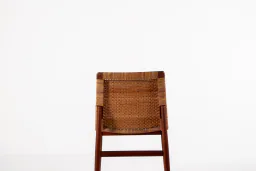 Jørgen Høj Teak & Rattan Dining Chair