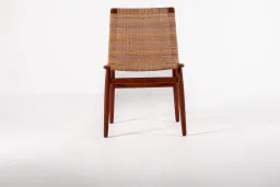 Jørgen Høj Teak & Rattan Dining Chair