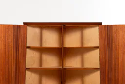Mid-Century Danish Teak Corner Cabinet with Drawer, 1960s