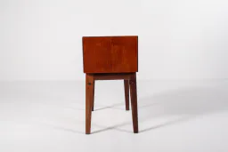 Mid-Century Danish Teak Bedside Table with Drawer