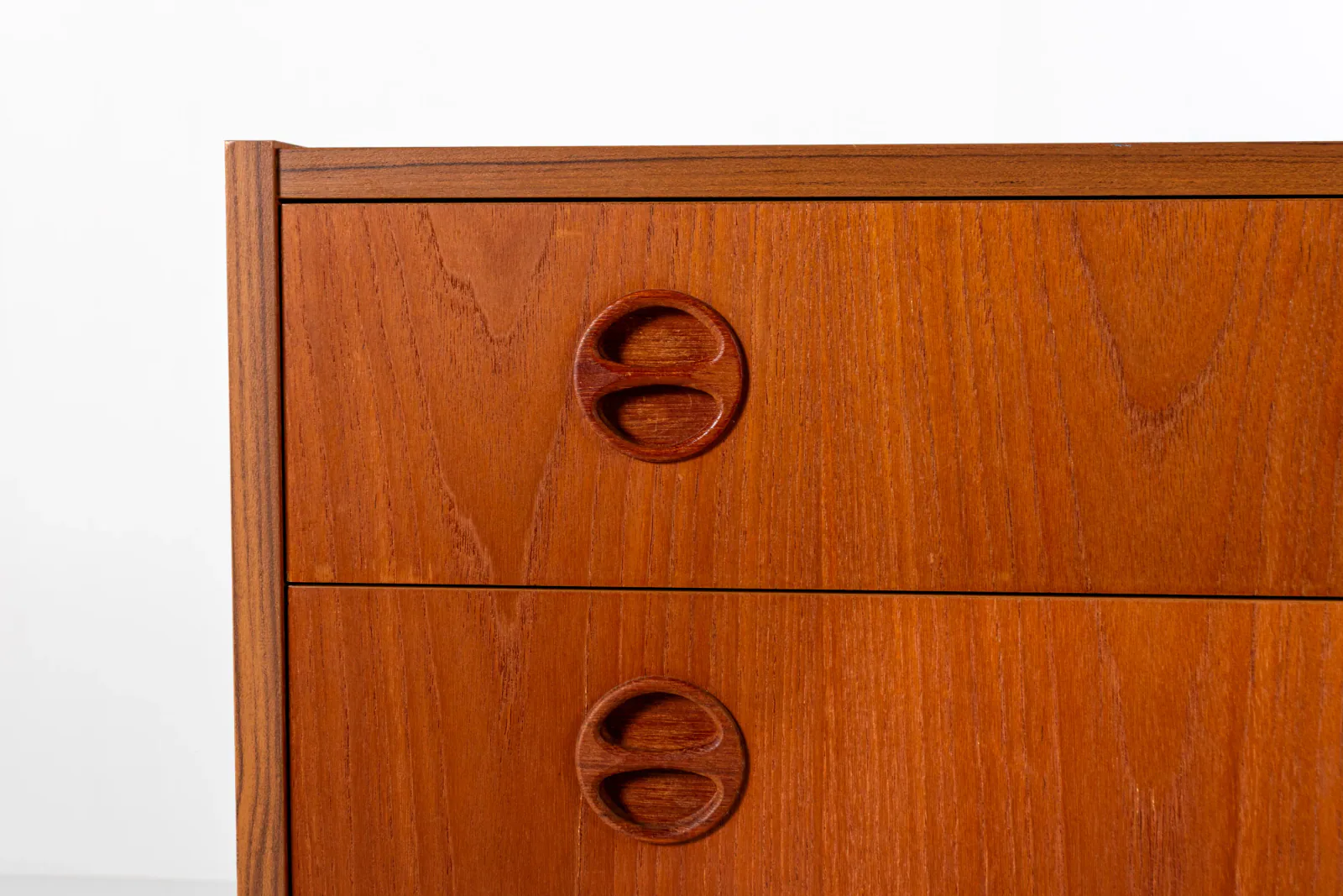 Mid-Century Danish Teak Chest of Drawers, 1970s Scandinavian Dresser
