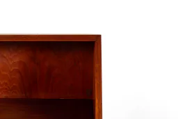 1960s Danish Teak Secretary Desk with Fold-Down Writing Surface