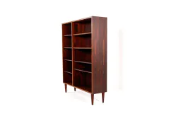 1960s Danish Rosewood Bookcase by Kibæk Møbelfabrik
