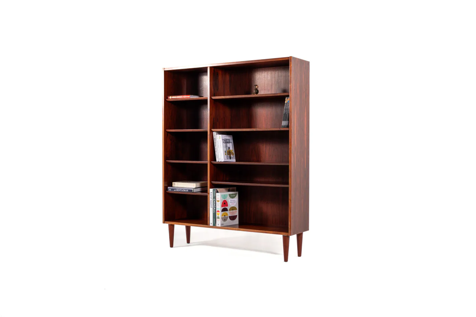 1960s Danish Rosewood Bookcase by Kibæk Møbelfabrik