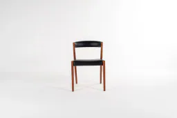 Set of 4 Danish Modern Teak Dining Chairs, 1960s — Newly Upholstered