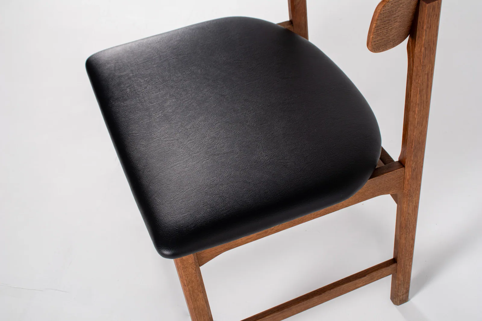 Set of 4 Danish Oak Dining Chairs, Mid-Century Modern, 1960s