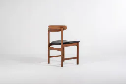 Set of 4 Danish Oak Dining Chairs, Mid-Century Modern, 1960s