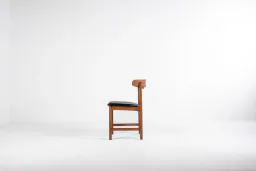 Set of 4 Danish Oak Dining Chairs, Mid-Century Modern, 1960s