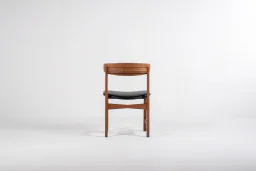 Set of 4 Danish Oak Dining Chairs, Mid-Century Modern, 1960s
