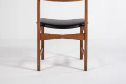 Set of 4 Danish Oak Dining Chairs, Mid-Century Modern, 1960s