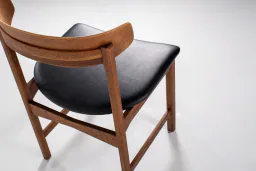 Set of 4 Danish Oak Dining Chairs, Mid-Century Modern, 1960s