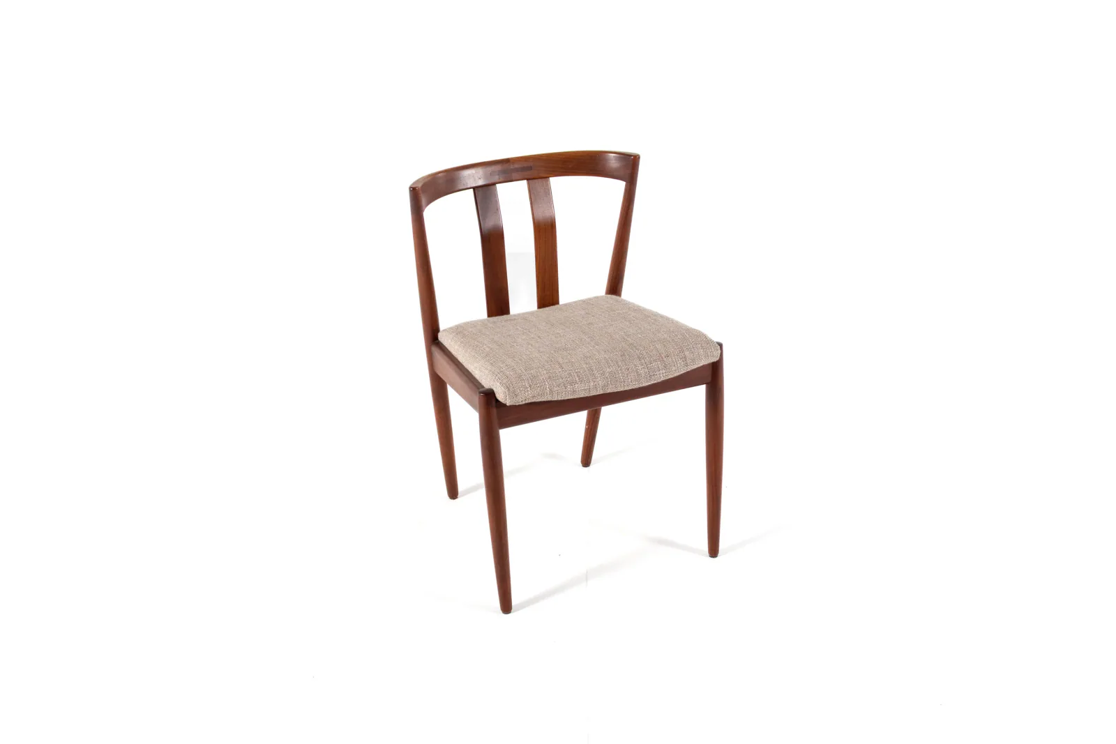 Set of 6 Kai Kristiansen Dining Chairs in Teak – Newly Upholstered