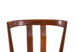 Set of 6 Kai Kristiansen Dining Chairs in Teak – Newly Upholstered