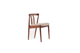 Set of 6 Kai Kristiansen Dining Chairs in Teak – Newly Upholstered