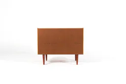 1960s Swedish Teak Cabinet with Sliding Doors