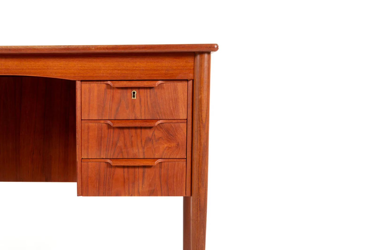 Danish Mid-Century Teak Writing Desk, 1960s
