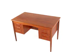 Danish Mid-Century Teak Writing Desk, 1960s