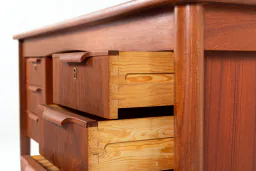 Danish Mid-Century Teak Writing Desk, 1960s