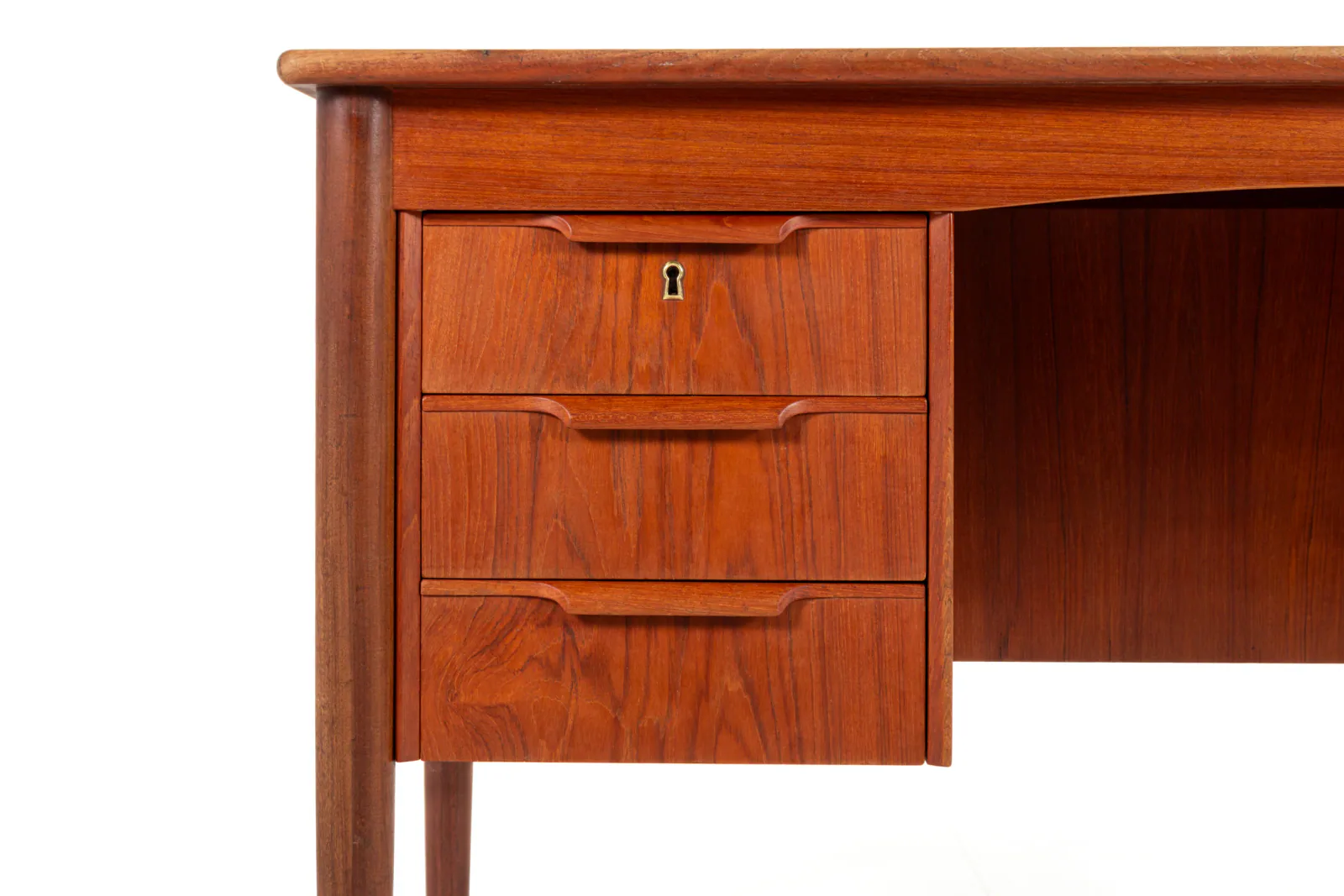 Danish Mid-Century Teak Writing Desk, 1960s
