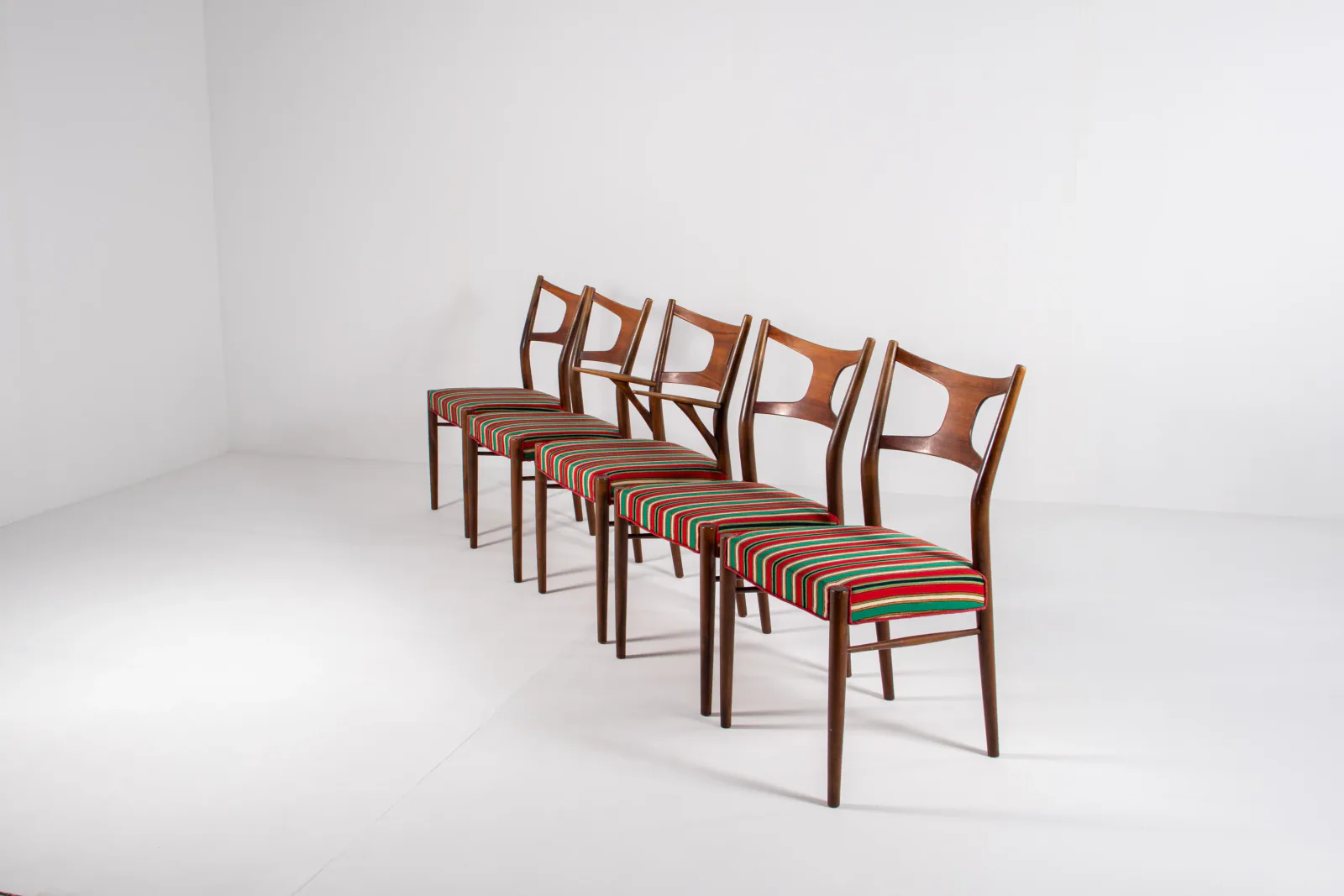 Set of 5 Kurt Østervig Dining Chairs by Randers Furniture