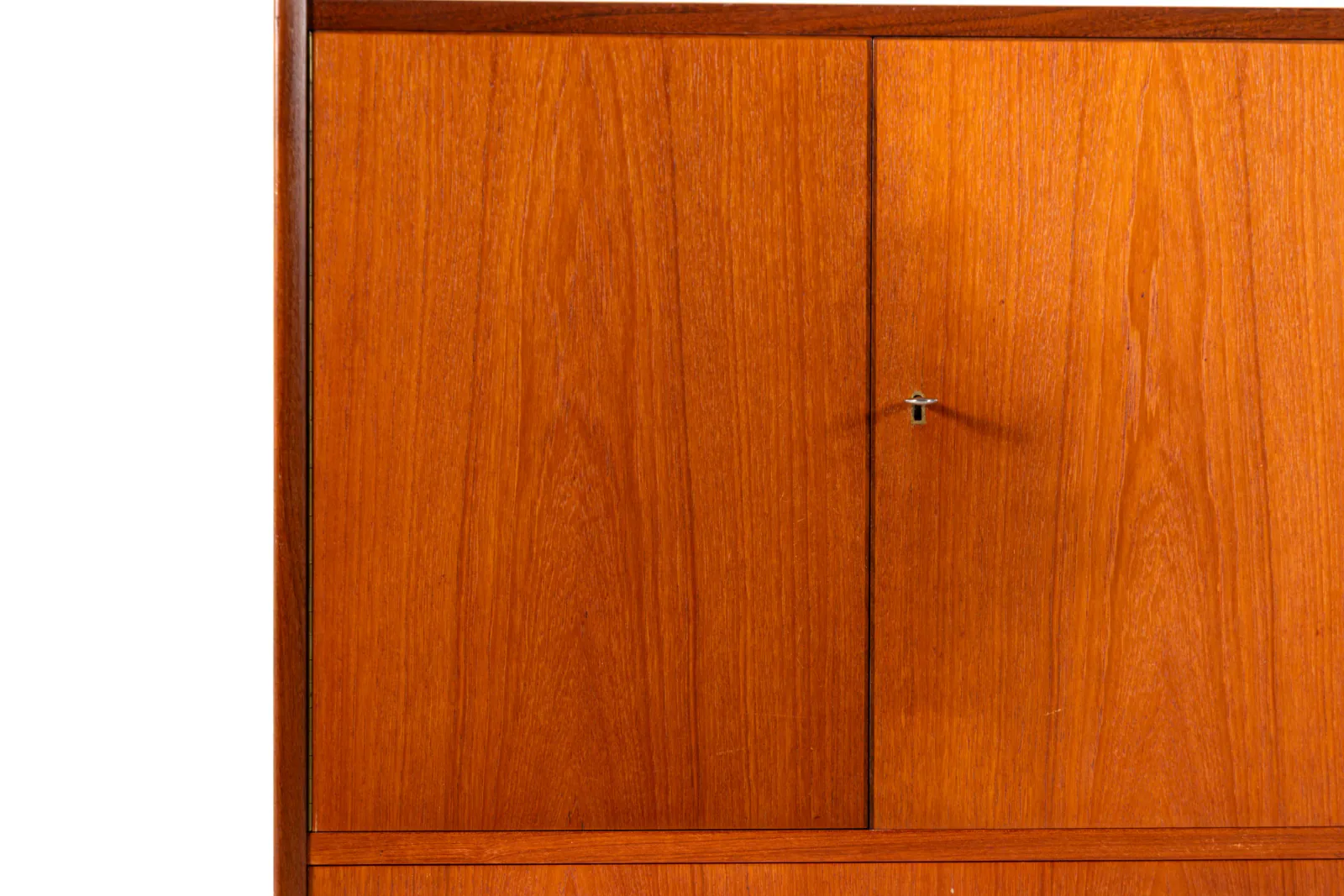 Danish Mid-Century Teak Cabinet with Drawer, 1960s