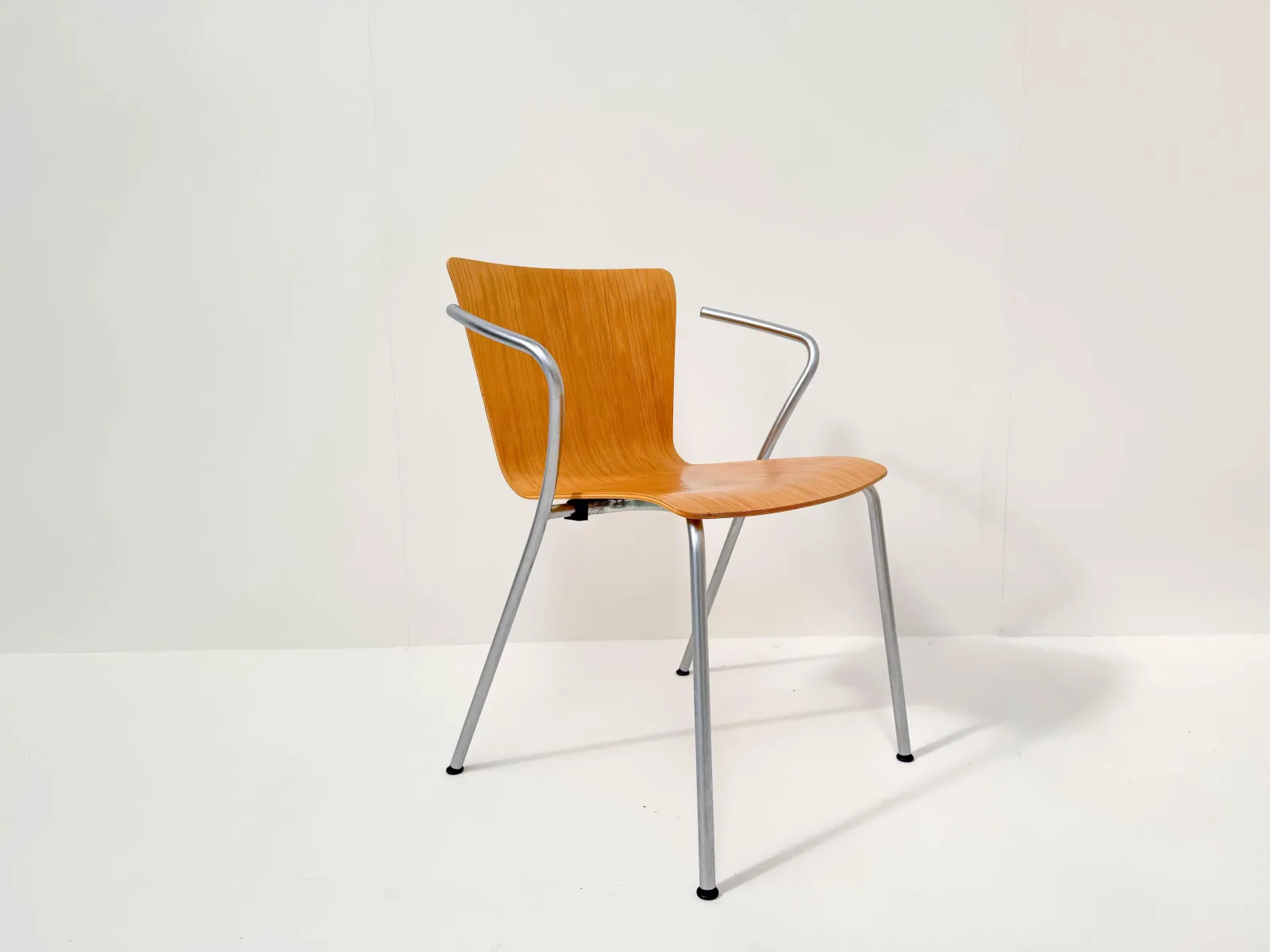 Set of 8 Vico Duo Armchairs by Vico Magistretti for Fritz Hansen, 1997