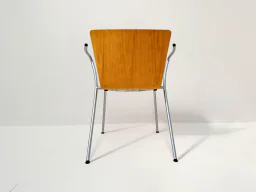 Set of 8 Vico Duo Armchairs by Vico Magistretti for Fritz Hansen, 1997