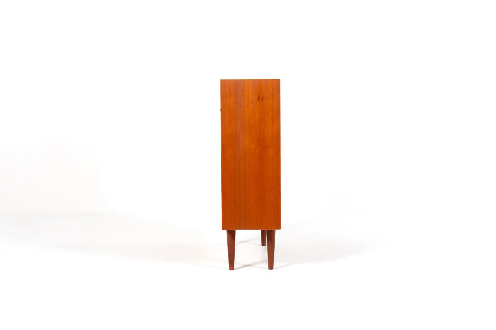 Mid-Century Danish Teak Cabinet with Sliding Doors, 1960s