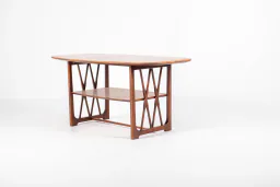 Mid-Century Wooden Coffee Table by A.A. Patijn for Zijlstra Joure, 1950s