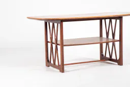 Mid-Century Wooden Coffee Table by A.A. Patijn for Zijlstra Joure, 1950s
