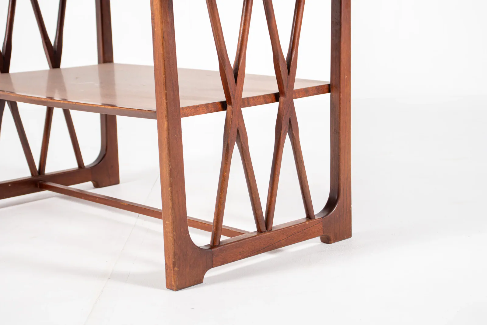 Mid-Century Wooden Coffee Table by A.A. Patijn for Zijlstra Joure, 1950s